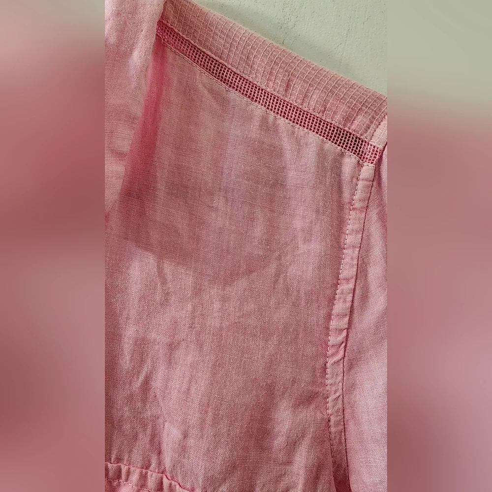 Pink‎ Button-Up Shirt